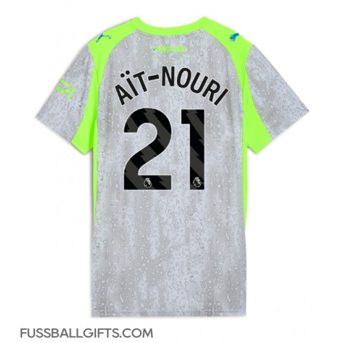 Manchester City Rayan Ait-Nouri #21 Fußballbekleidung 3rd trikot Damen 2025-26 Kurzarm